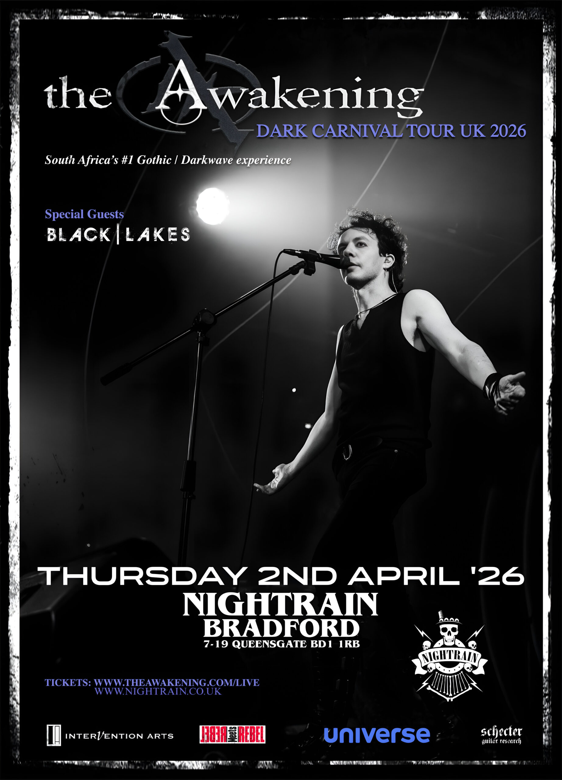 THE AWAKENING – Dark Carnival Tour 2026  + BLACK LAKES | Event Image