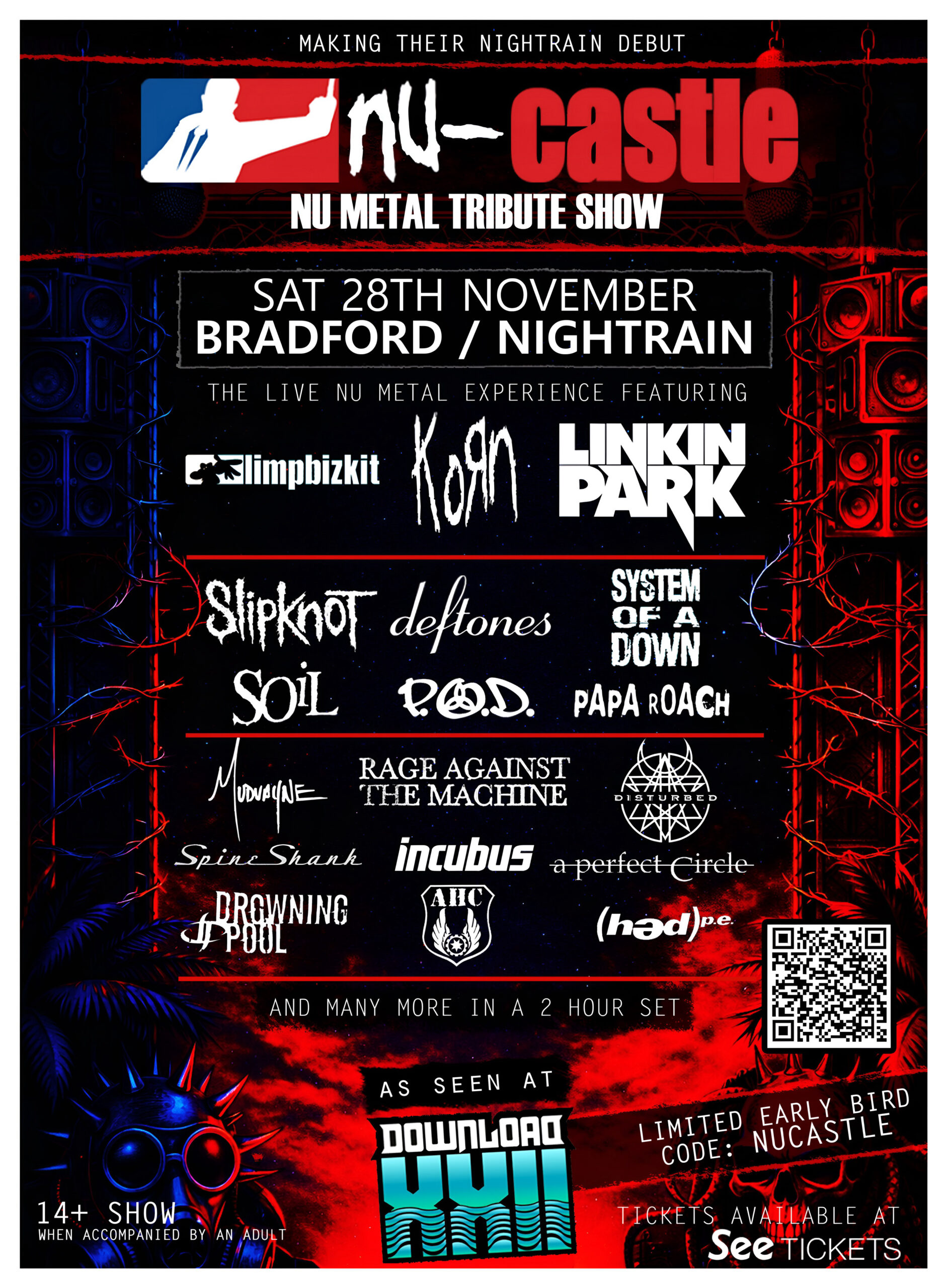 NU-CASTLE NU METAL TRIBUTE SHOW! | Event Image