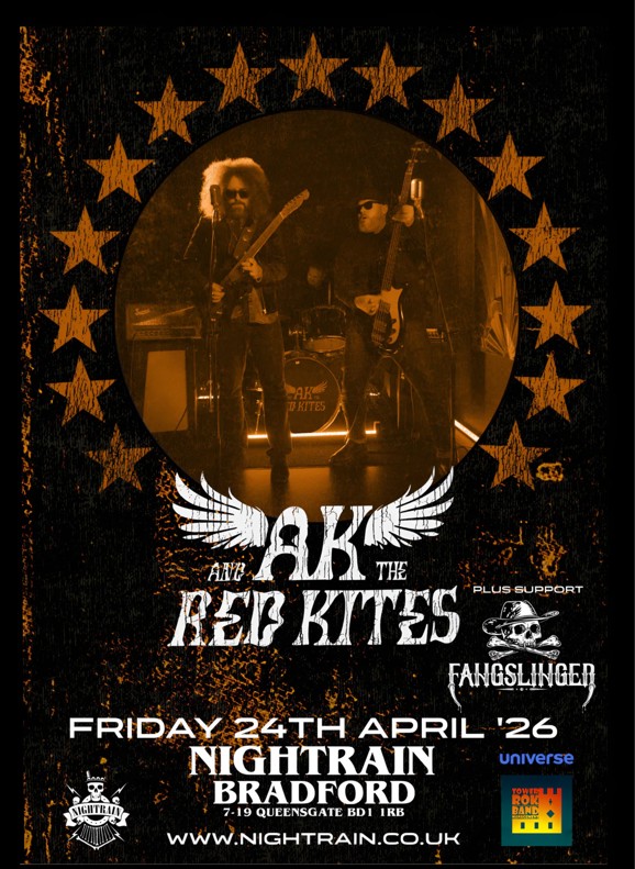 AK & The Red Kites plus FangSlinger | Event Image