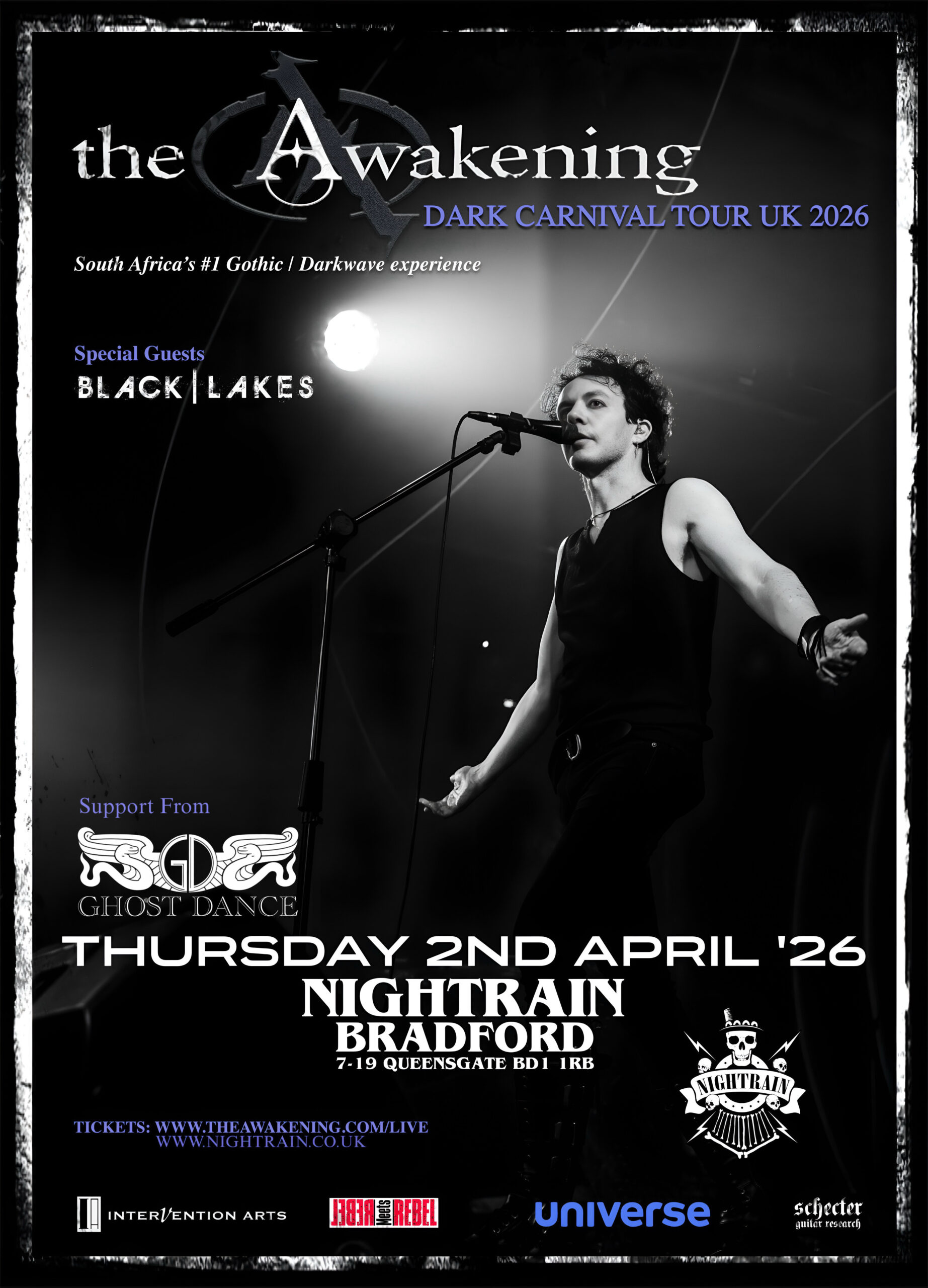 THE AWAKENING – Dark Carnival Tour 2026  + BLACK LAKES | Event Image