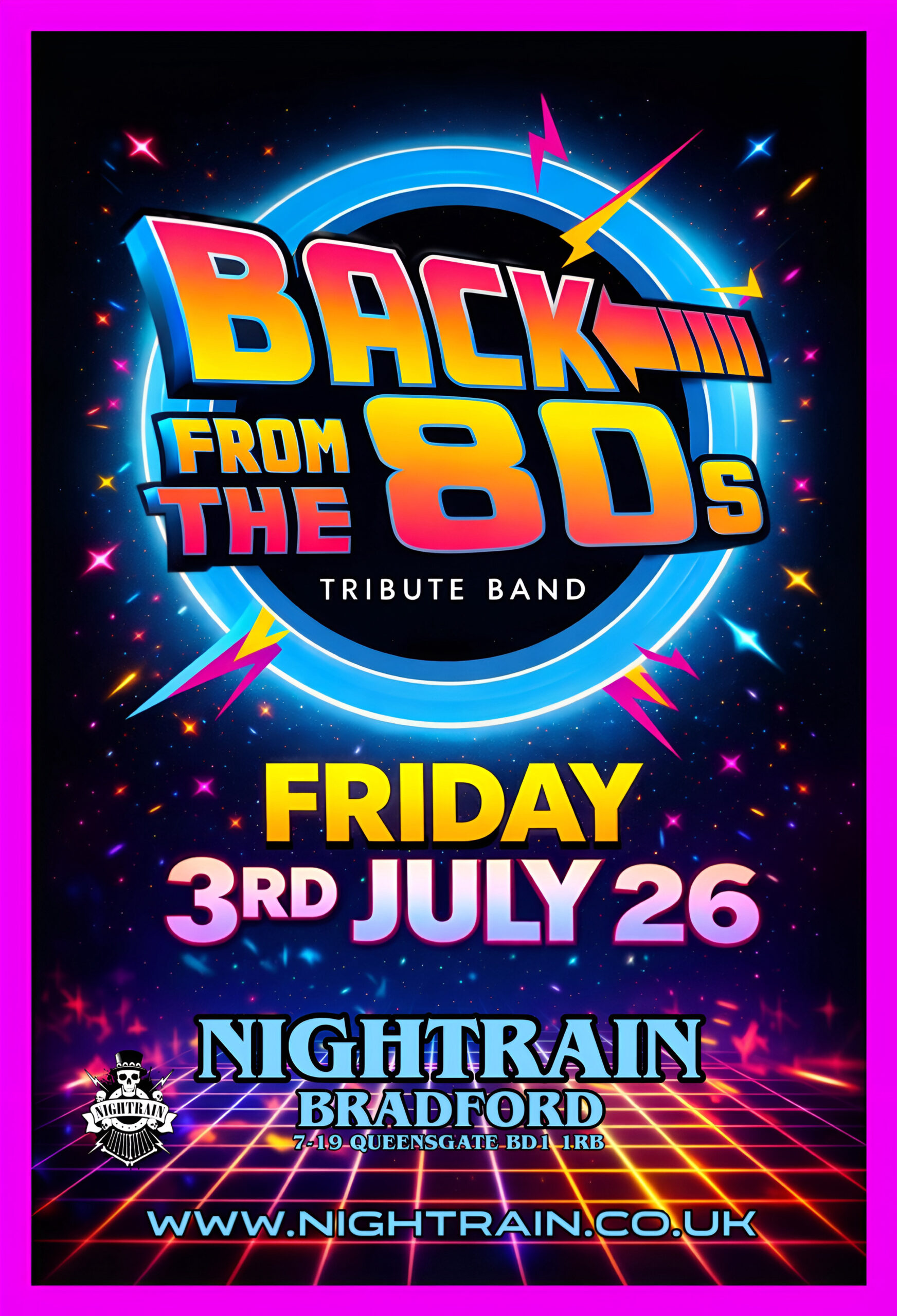 Back From The 80’s TRIBUTE BAND | Event Image