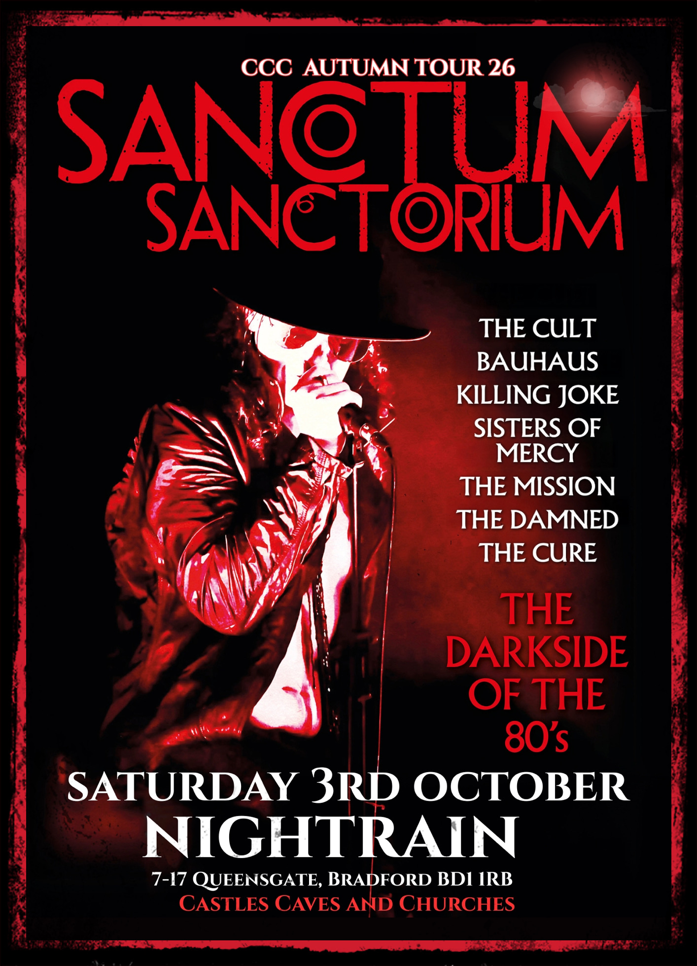 Sanctum Sanctorium – The Darkside of the 80’s | Event Image