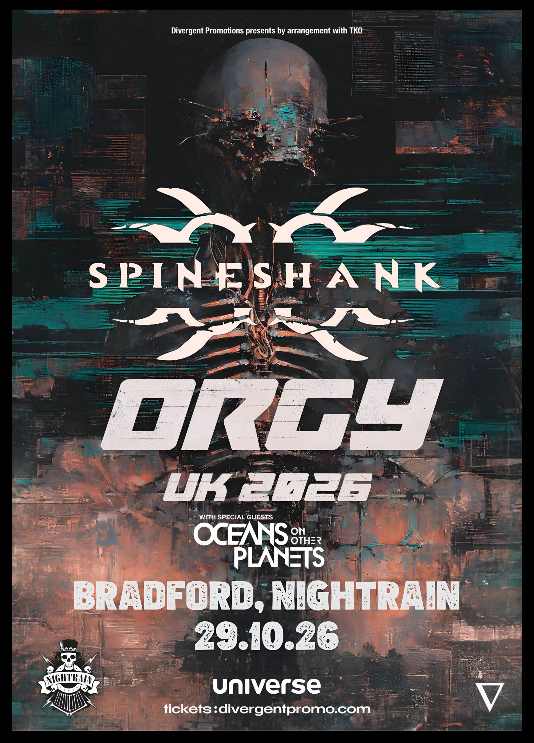 Spineshank + Orgy | Event Image