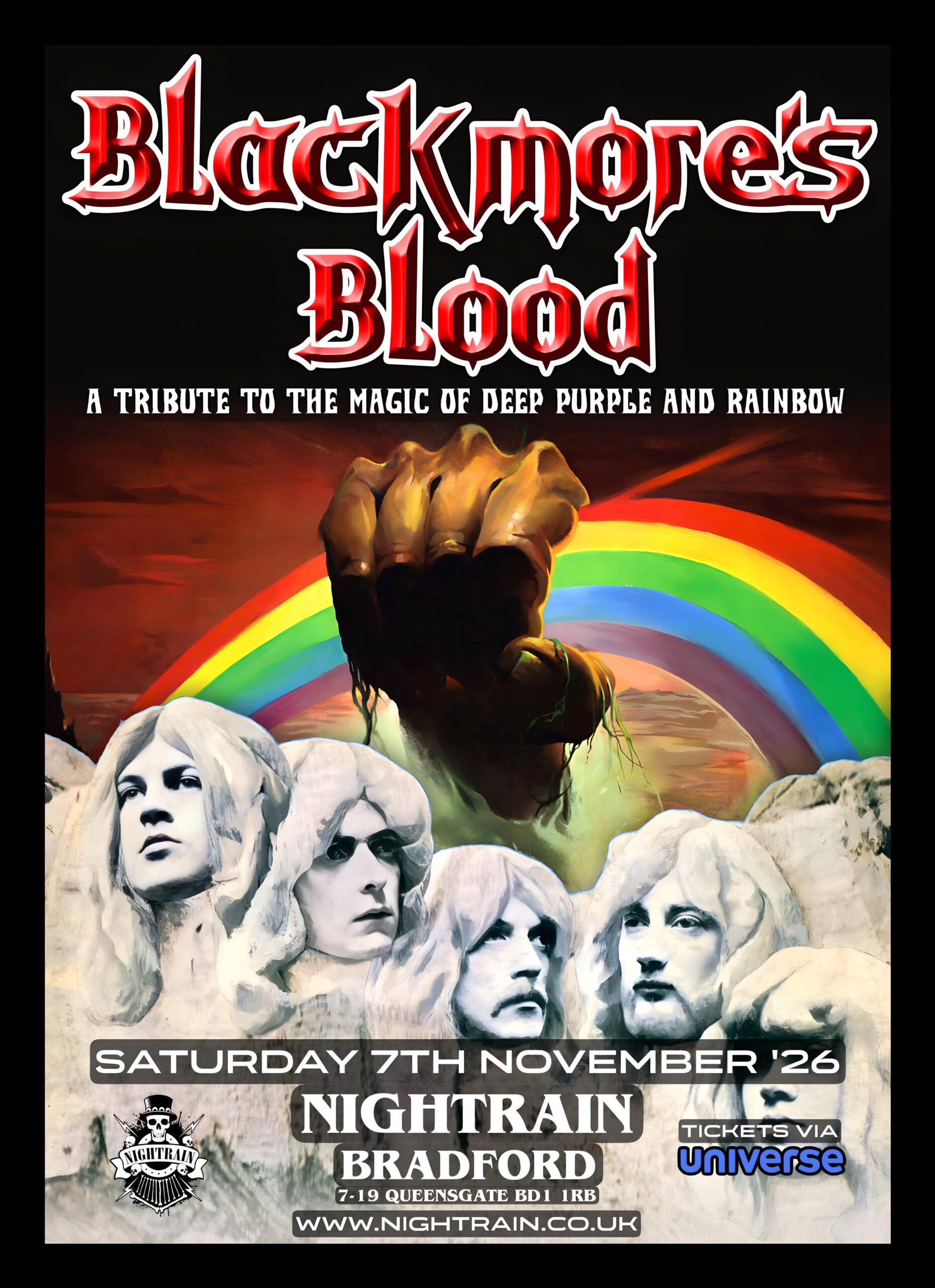 BLACKMORE’S BLOOD – DEEP PURPLE AND RAINBOW TRIBUTE | Event Image