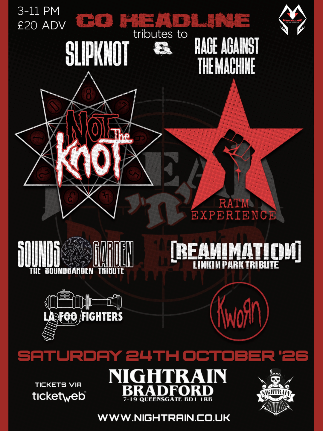 BREAK ‘N’ BLEED TRIBUTE FEST | Event Image