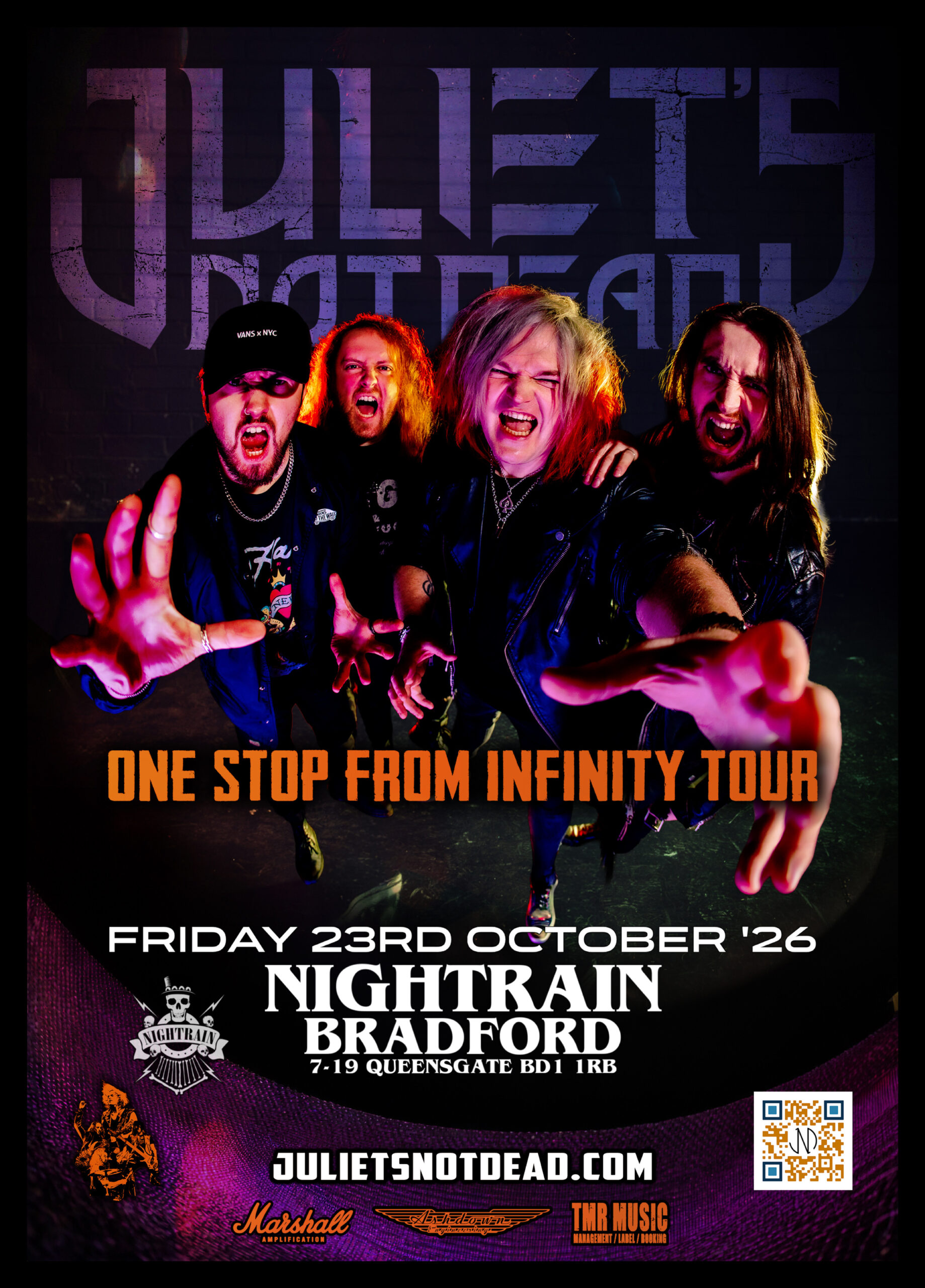 JULIETS NOT DEAD – ONE STOP FROM INFINITY TOUR | Event Image