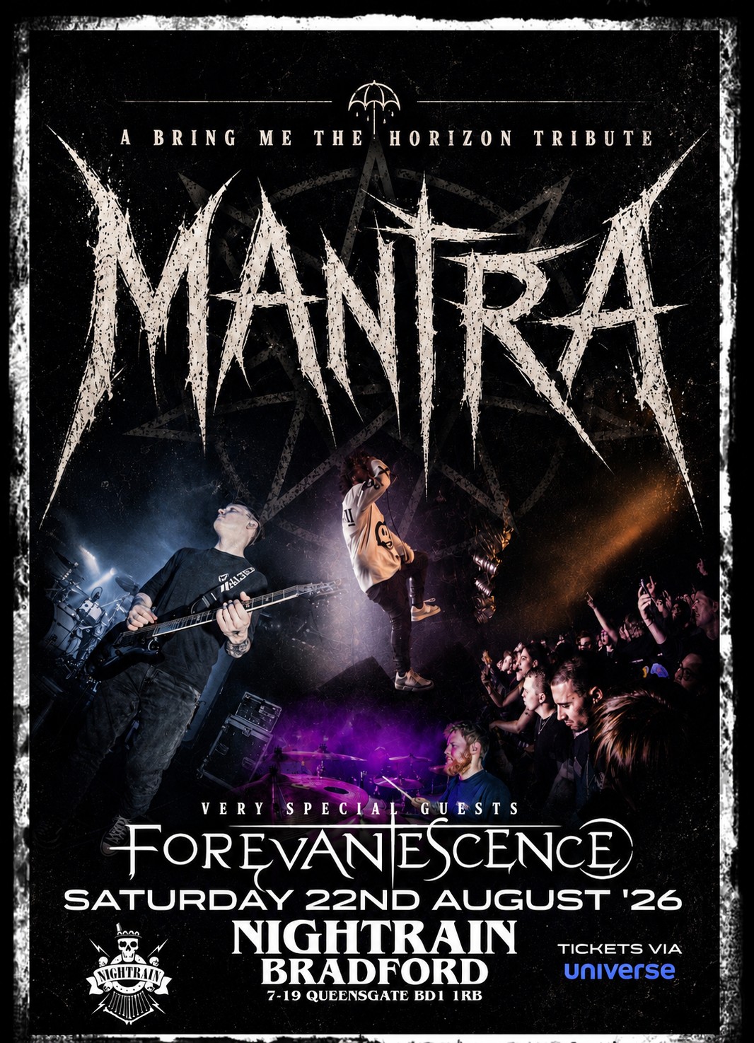 MANTRA – BRING ME THE HORIZON TRIBUTE + SPECIAL GUESTS FOREVANESCENCE | Event Image