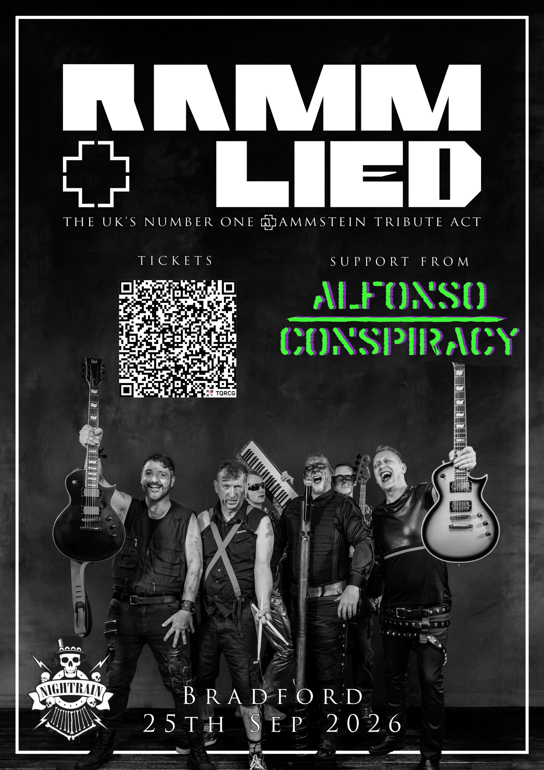 RAMMLIED – THE ULTIMATE RAMMSTEIN TRIBUTE + ALFONSO CONSPIRACY | Event Image