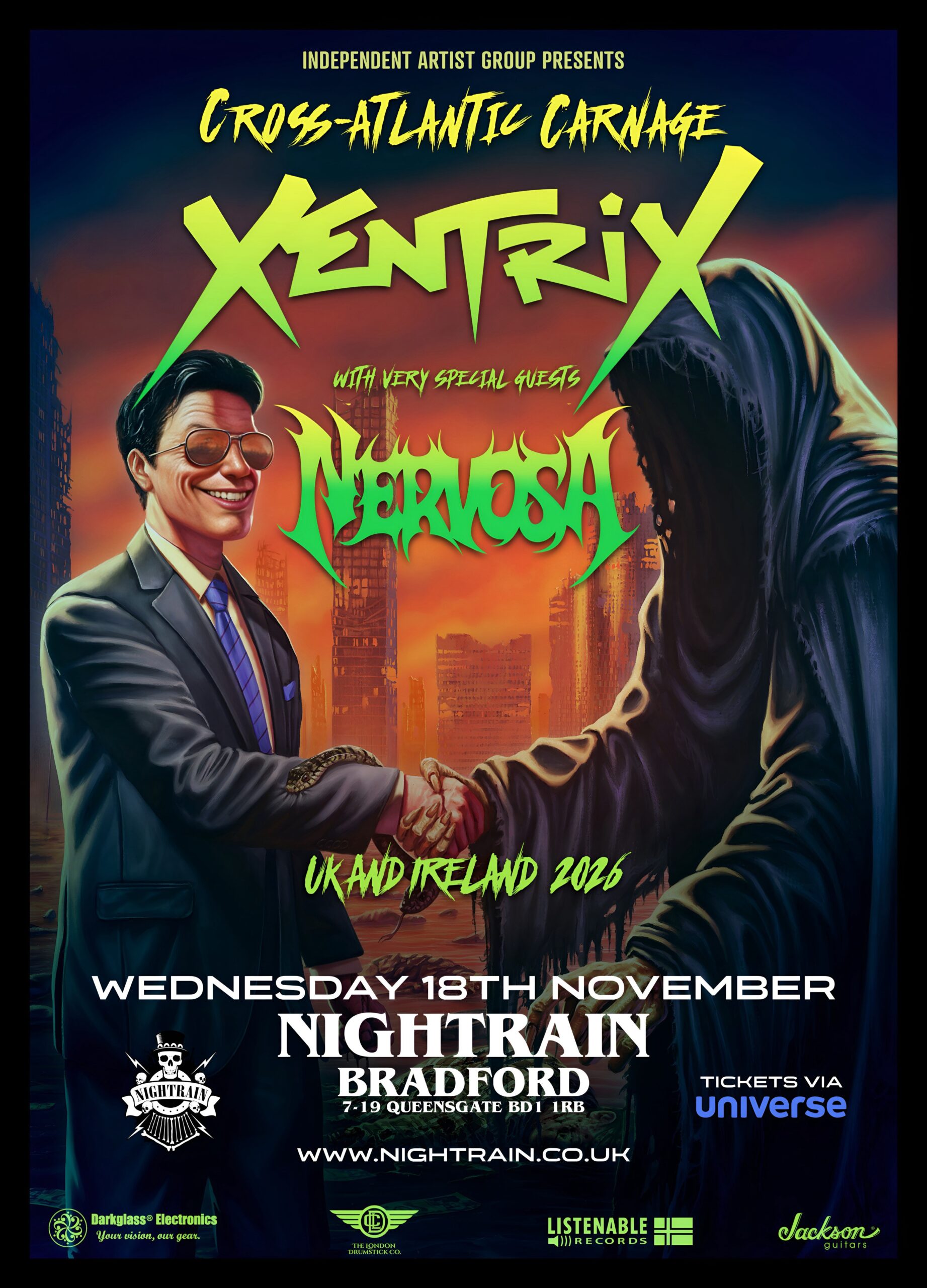XENTRIX Plus Special Guests NERVOSA | Event Image