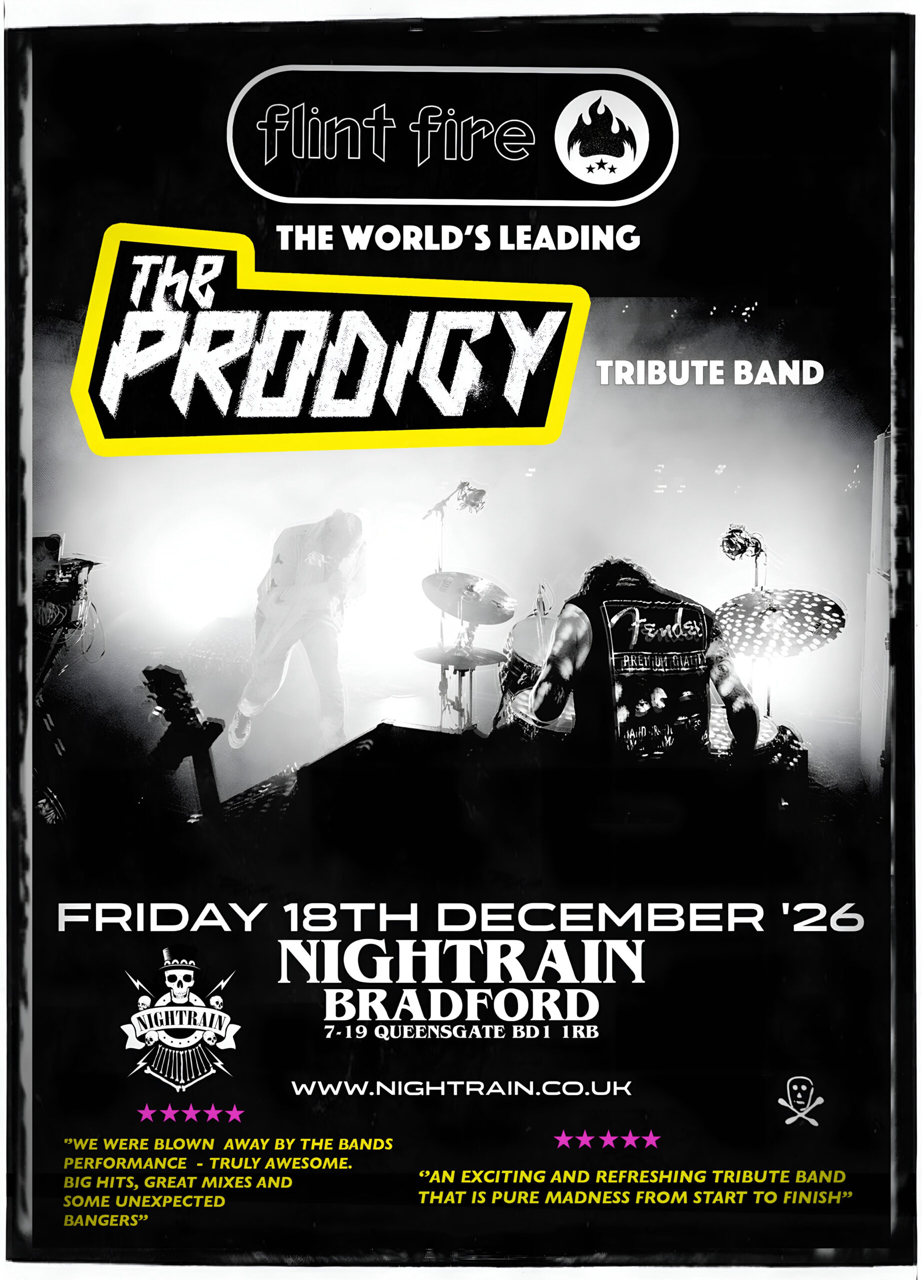 FLINT FIRE – THE PRODIGY TRIBUTE | Event Image