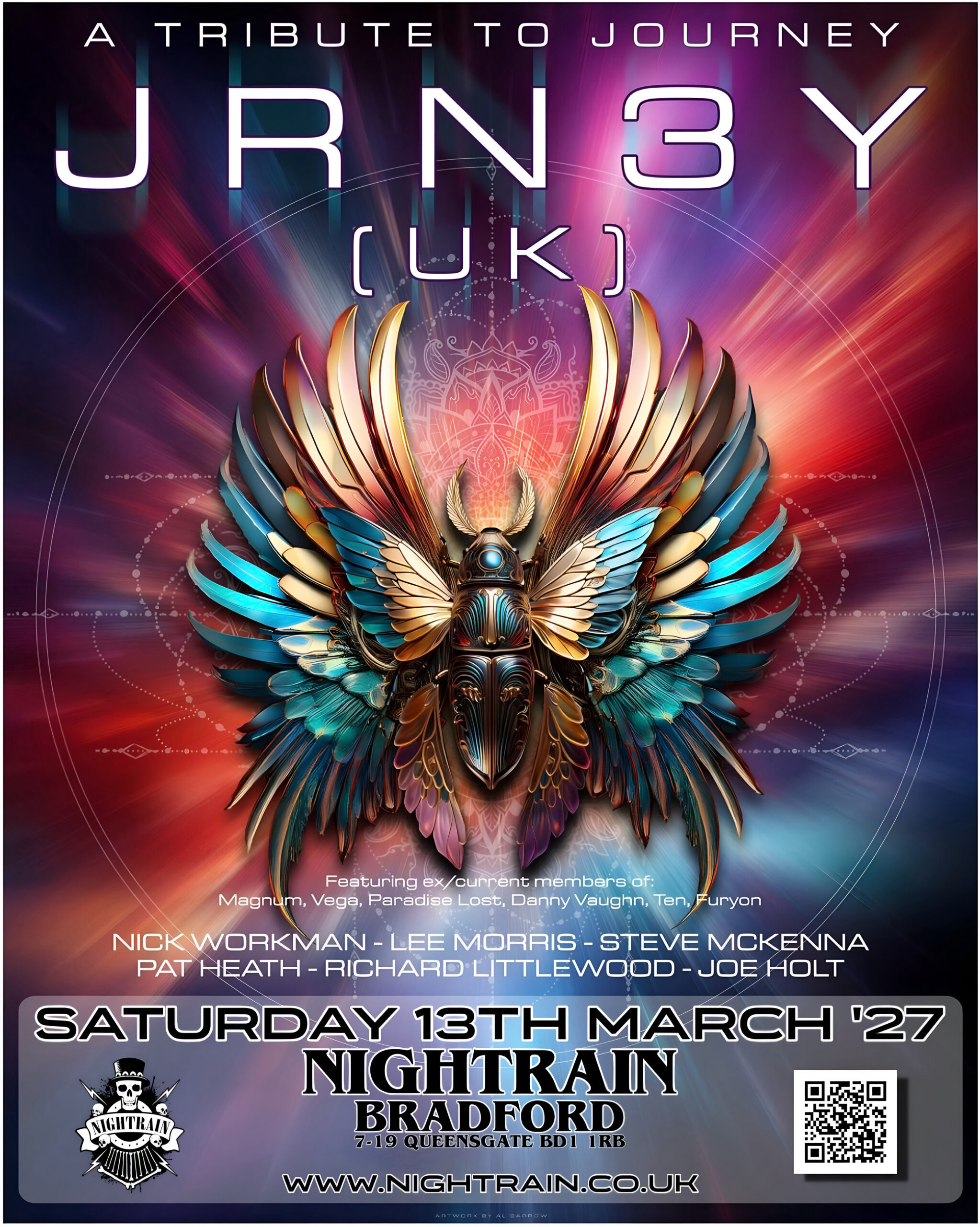 JOURNEY UK – Feat. Members of Magnum, Vega, Paradise Lost, and more! | Event Image