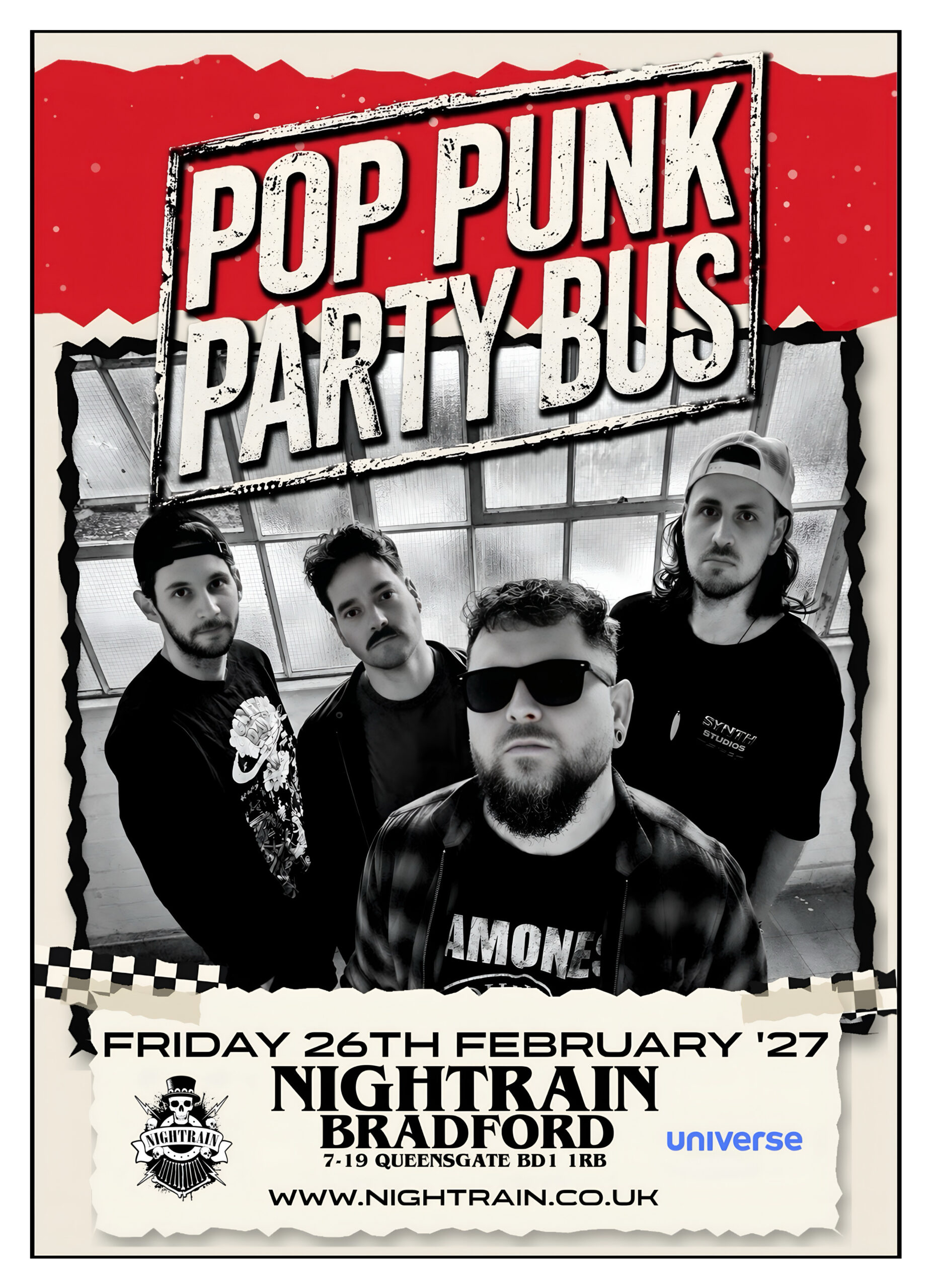 POP PUNK PARTY BUS | Event Image